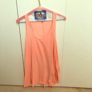 Splendid brand peach tank top- size L